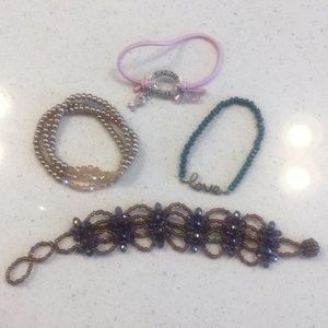 Stretchable bracelet bundle
